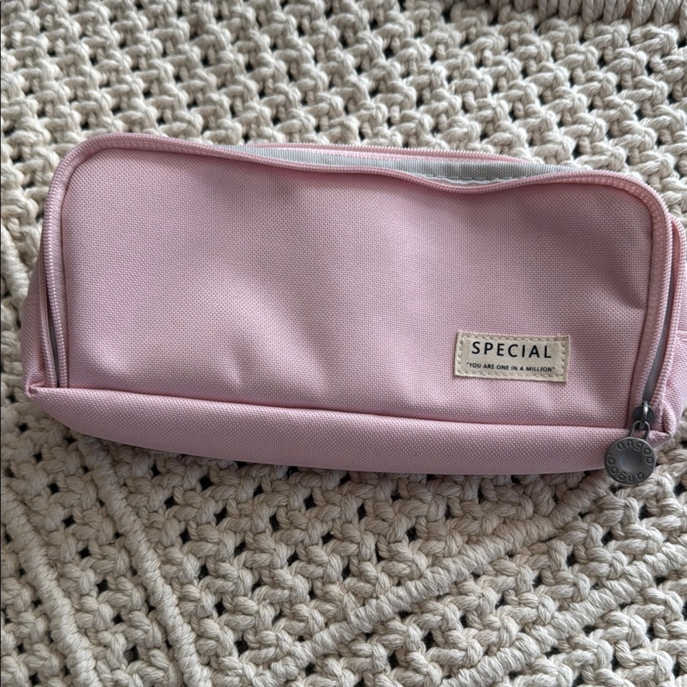 Pink Women's Accessory Pouch